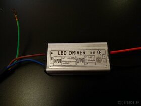 COB LED svetlo 50W, LED zdroj, chladic - 6