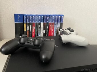 Sony PlayStation 4 (PS4)+ 15 hier + 2 ovládače - 6