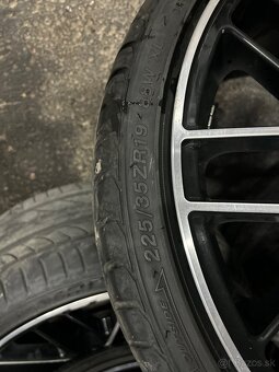 Alu disky značky BBS 5x112 R19 s pneumatikami - 6
