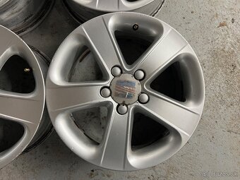 Predám elektróny 5x112 R16 original Seat - 6