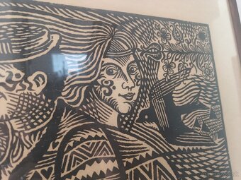 obraz Milan Stano: Husličkárova pieseň 1988 - 6