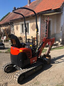 KUBOTA U10 bagr bez přesahu zádě - 6
