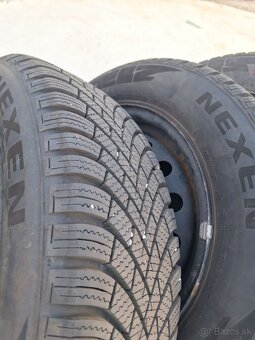 Sada zimných kolies 185/65R15 na plechových diskoch - 6