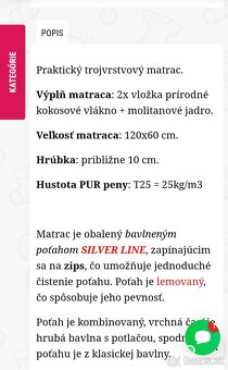 Detsky matrac do postielky - 6