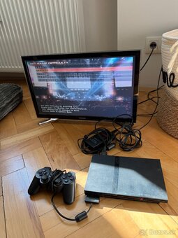 Sony Playstation 2 Slim + Dualshock + 3 hry - 6