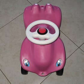 Odrážadlo auto New Bobby Car BIG s klaksónom ružové - 6