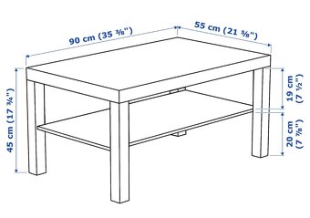 Predám stôl LACK z IKEA - 6
