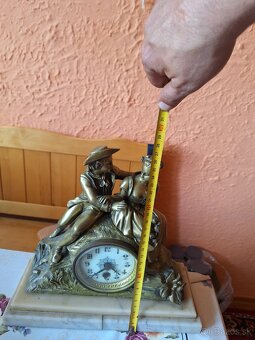 Starozitne figuralne komodove hodiny - 6