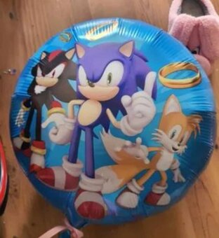 Nové balóny Ježko Sonic 68cm/ Knuckles 82cm - AŽ 15/16/17ks - 6