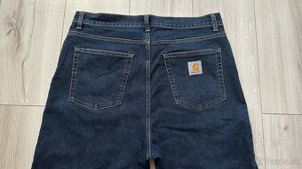 Pánske,kvalitné džínsy CARHARTT - veľkosť 34/32 - 6