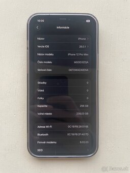 iPhone 12 Pro Max 256 Gb 99 % batéria - 6
