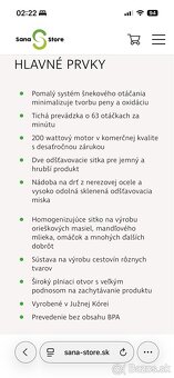 šnekový odštavovač Sana EUJ-707 - 6