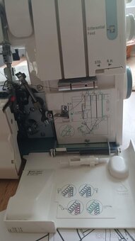Overlock janome 744D - 6