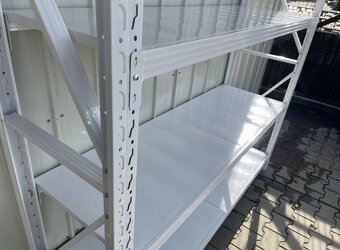 Kovový regál 2m, nosnosť 500kg - 6