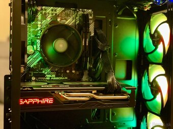 Herný PC - R5 5500,RX 5700XT 8GB,16GB RAM,512GB NVMe - 6