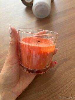 Vonne sviecky do interieru/zlaty svietnik pepco, glade - 6