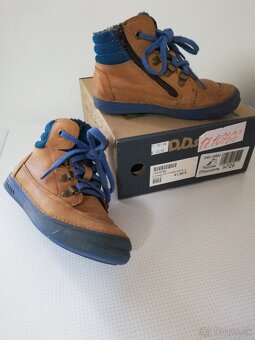 Zimné kožené čižmy D. D.step - 6