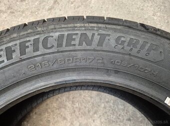 215/60 r17C letné 4 ks GOODYEAR - nejazdené - 6
