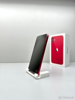 iPhone 11 RED 128GB TOP STAV NOVÁ BATÉRIA 100% - 6