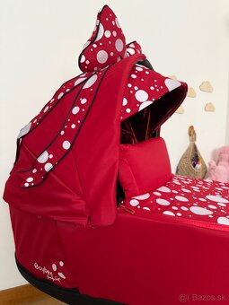 Nová vanička cybex priam 4.0 petticoat red - 6