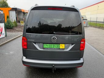 ► VW CADDY MAXI 2,0 TDI - 75KW, NAVI, PARK. SENZORY ◄ - 6