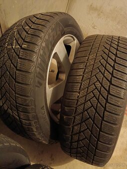 ❄️zimná 4ks alu disky orig. Škoda 5x112 r16 pneu 205/55 r16 - 6