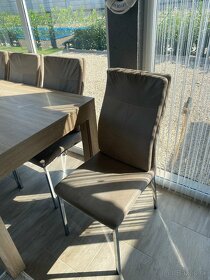 Rozkladací stôl a stoličky + rozkladacie stoličky - 6