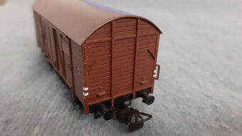 Vláčiky - krytý vozeň BDŽ PIKO H0 - 6