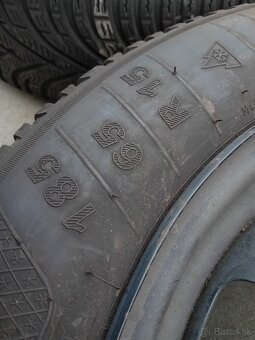 5x100 R15 + Zimné pneumatiky 185/65 r15 - 6