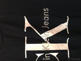 CALVIN KLEIN damske tricko black/white S/M - 6