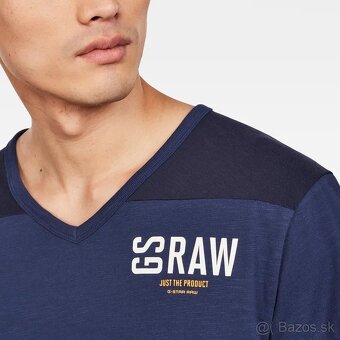 panske tricko G-STAR RAW velkost S modre - 6