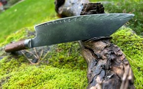Kiritsuke 8" damaškový nôž šéfkuchára. - 6