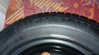 Predám pneu 185/65 R14 s diskom 4×108 - 6