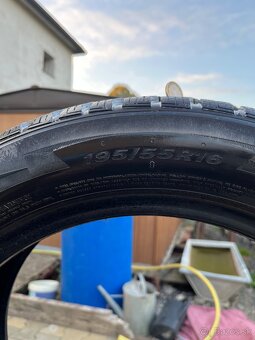 Predam zimne pneu značky NEXEN 195-55-R16 - 6