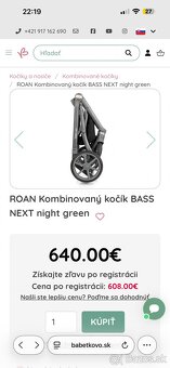 Kočiar ROAN 2in1 green - 6