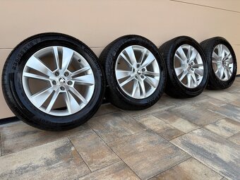 LETNÁ SADA SKODA 5x112 R18+LETNE PNEU CONTINENTAL 235/55 R18 - 6