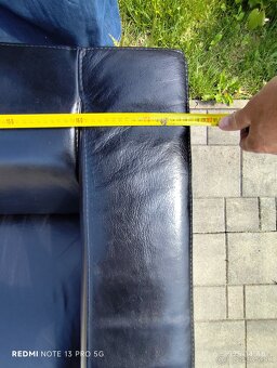 IKEA kozená pohovka - 6