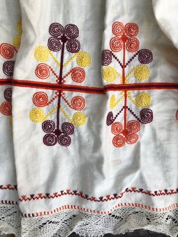 Kroj Čičmany / Zliechov - časti kroja - 6
