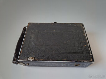 Starožitný měchový fotoaparát Beier Lotte 9x12 Compur Tessar - 6