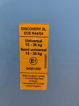 Autosedačka Britax Römer Discovery SL - 6