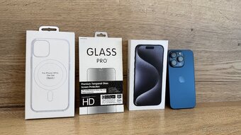 Apple iPhone 15 Pro 128GB Blue Titanium - 6