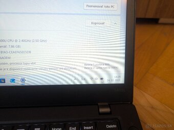 Lenovo Thinkpad T460s (Core i5 / 8 Gb RAM / 256 SSD) - 6