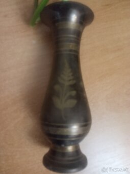 Vázy, svietniky mosadzné. - 6