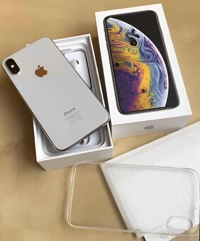 iPhone Xs Silver BATERIE 100% TOP - 6