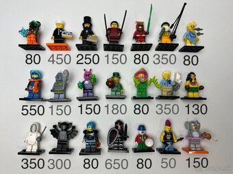 Lego sběratelské minifigurky, starší serie - 6
