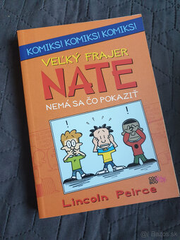 Lincoln Peirce-  Velký frajer Nate   9 ks  TOP stav - 6