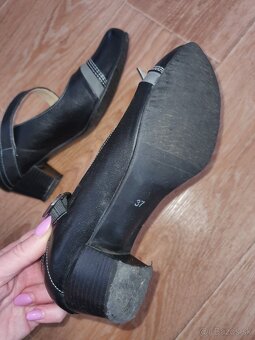 Kožené kvalitné topánky 37 partizanske - 6