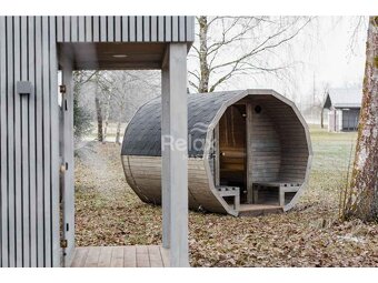 Finská sudová sauna 3m Premium - 6