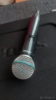 Predám bezdrôtový mikrofon Shure Beta 58A/GLXD4 - 6