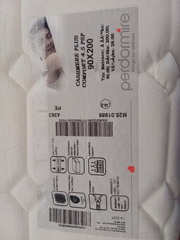 Luxusné matrace PERDORMIRE CASHMERE PLUS Comfort 200x90cm - 6